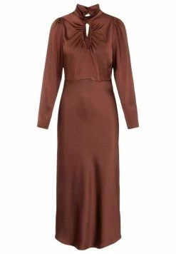 YAS MILA - Robe De Jour - Cherry Mahogany -YAS Soldes Boutique 00c9b61222bc4bb9a78806e952d7dad8