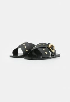 YASBUCKLA FLAT - Mules - Black 8 YASBUCKLA FLAT - Mules - Black -YAS Soldes Boutique 0162d1866f104a80962b1e49407cb108