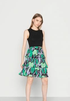 YASBASTI SKIRT - Jupe Trapèze - Black Basti