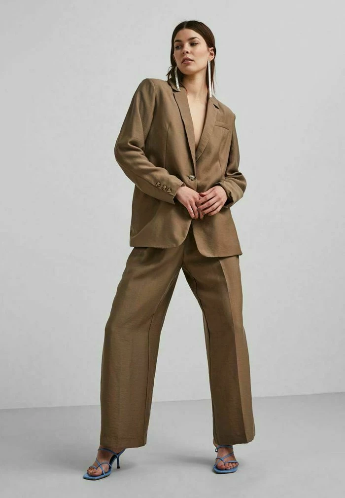 YASTALIMA - Blazer - Brown 2 YASTALIMA - Blazer - Brown – Image 2