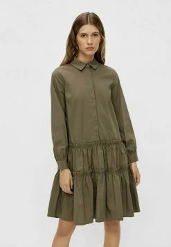 YASLIMA - Robe Chemise - Green