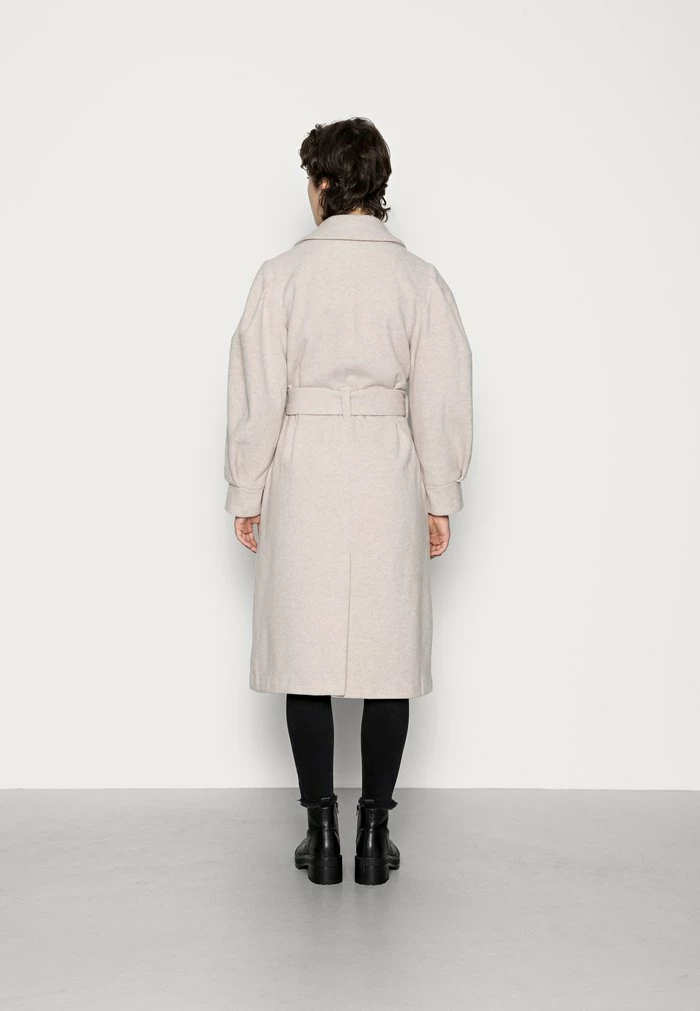 YASZOGA COAT - Manteau Classique - Silver Cloud Melange 3 YASZOGA COAT - Manteau Classique - Silver Cloud Melange – Image 3