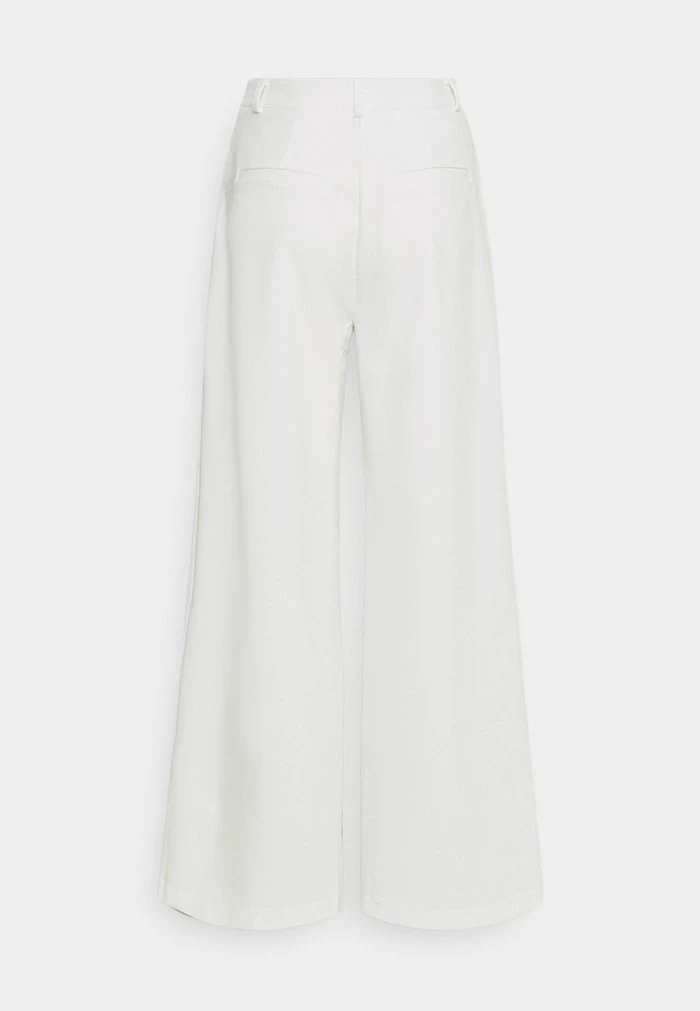 YASBILLA WIDE PANTS CELEB - Pantalon Classique - Star White 2 YASBILLA WIDE PANTS CELEB - Pantalon Classique - Star White – Image 2