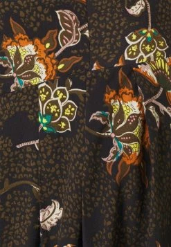 YASMARTA LONG SKIRT - Jupe Trapèze - Black -YAS Soldes Boutique 069b508540ef46d7a865f2fb2515a368