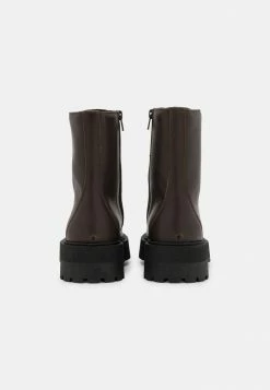 YASMARTINA BOOTS - Bottines à Plateau - Potting Soil -YAS Soldes Boutique 06da86eb5fa84f379c14445e4b4094fe