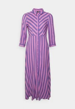 YASSAVANNA LONG SHIRT DRESS - Robe Chemise - Orchid