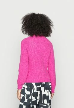 YASROSA HIGH NECK - Pullover - Rasberry Rose -YAS Soldes Boutique 07c844c473d6495590c9011bf041a3b5