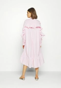 YASDANOLA MIDI SHIRT DRESS - Robe De Jour - Cradle Pink -YAS Soldes Boutique 090347765918421f9a2ca0ef7e897367
