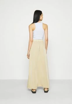 YASTENNI SKIRT - Jupe Longue - Khaki -YAS Soldes Boutique 092752834e3a4c23b727d25e5e73e055