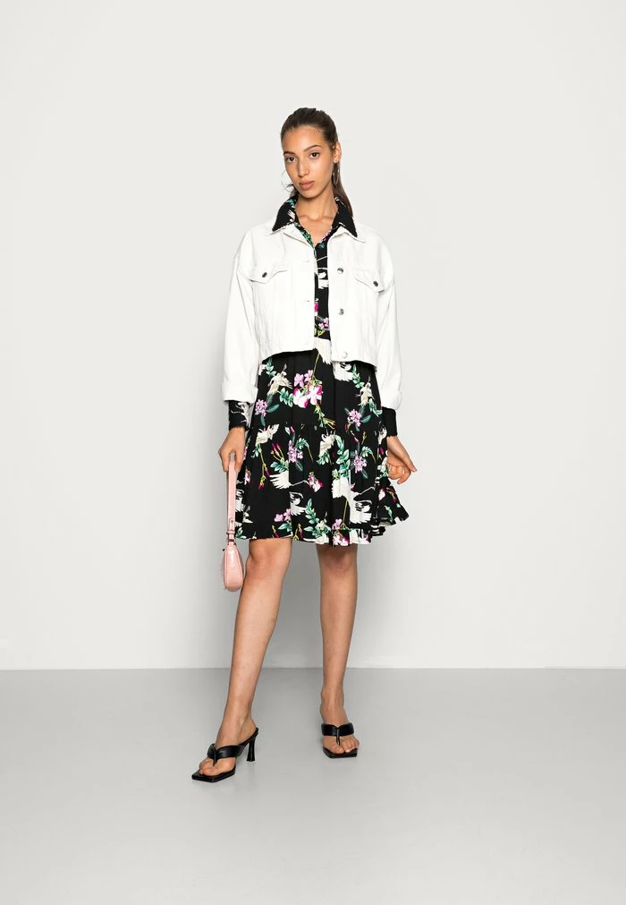 YASCRANE DRESS - Robe Chemise - Black 2 YASCRANE DRESS - Robe Chemise - Black – Image 2