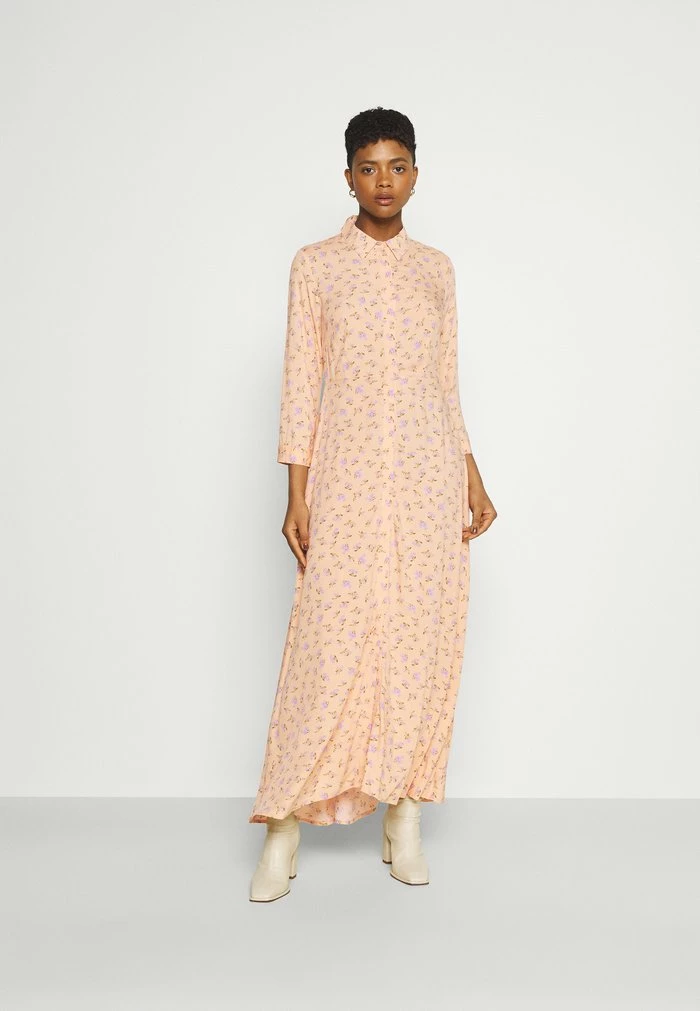 YASLUNALA LONG DRESS - Robe Longue - Golden Straw 1 YASLUNALA LONG DRESS - Robe Longue - Golden Straw