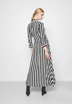 YASSAVANNA LONG SHIRT DRESS - Robe Chemise - Black/ White Stripes 10 YASSAVANNA LONG SHIRT DRESS - Robe Chemise - Black/ White Stripes -YAS Soldes Boutique 0a370b11a27c42f3ac8ac46fc1935afd