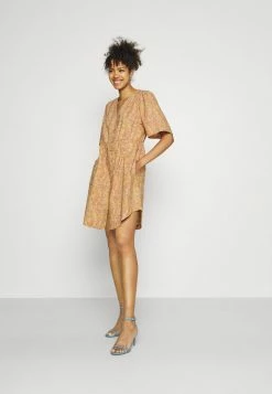 YASMIMA DRESS - Robe De Jour - Tan/mima