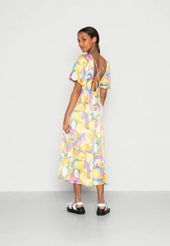 YASORANGINA LONG DRESS - Robe De Jour - Eggnog Orangina -YAS Soldes Boutique 0ae32563f1704d9d98cd36bb803847b0