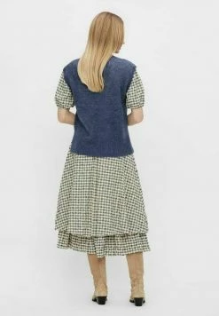 YASAPPLE - Veste Sans Manches - Dusty Blue -YAS Soldes Boutique 0c045938938f4e15b6192b6975a000d8