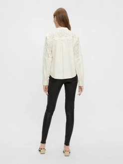 YASLOLIRO - Blouse - Eggnog -YAS Soldes Boutique 0c35a30d54684c818946cb41951ac044