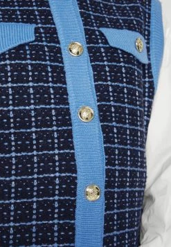 YASMARINA VEST - Pullover - Black/marina -YAS Soldes Boutique 0c8fd154420c45f9970f84be251b42e3