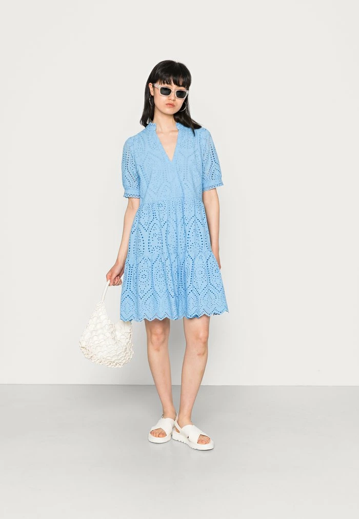 YASHOLI DRESS - Robe De Jour - Little Boy Blue 2 YASHOLI DRESS - Robe De Jour - Little Boy Blue – Image 2