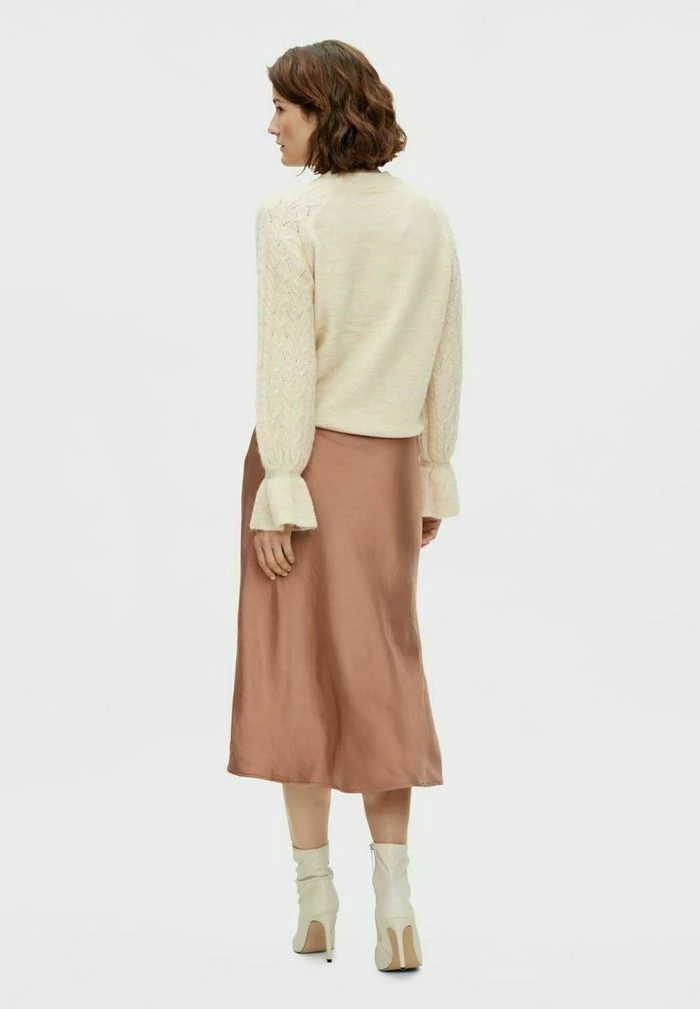 YASRIKSA - Jupe Trapèze - Copper Brown 3 YASRIKSA - Jupe Trapèze - Copper Brown – Image 3