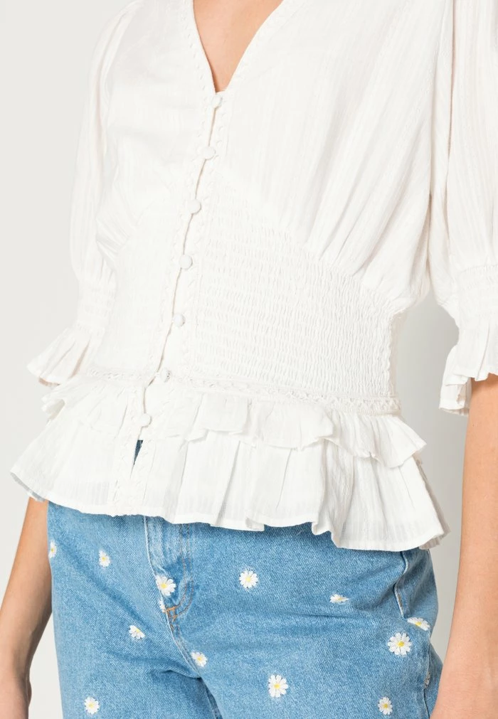 YASLULLA - Blouse - Star White 5 YASLULLA - Blouse - Star White – Image 5