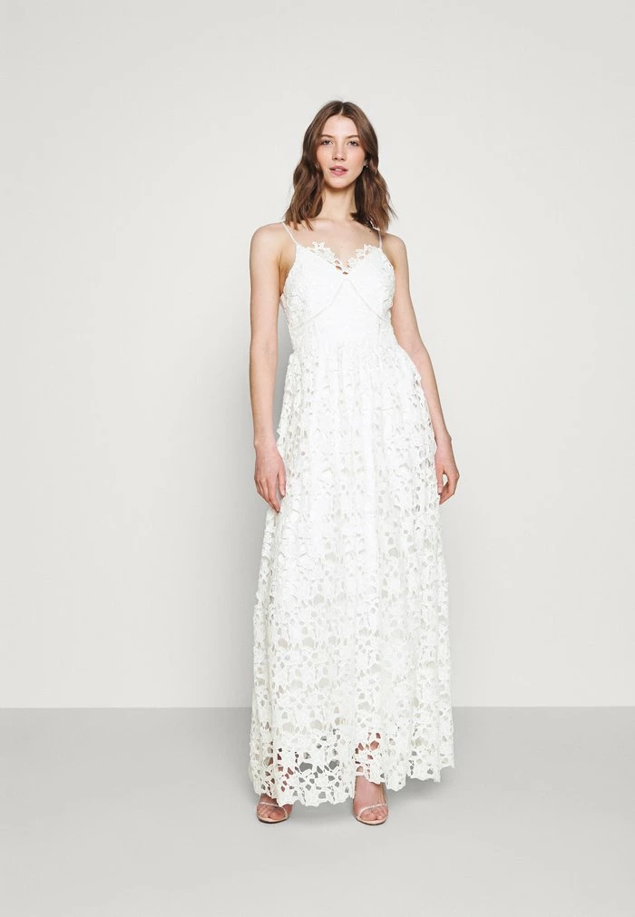 YASLUIE - Robe De Cocktail - Star White 1 YASLUIE - Robe De Cocktail - Star White