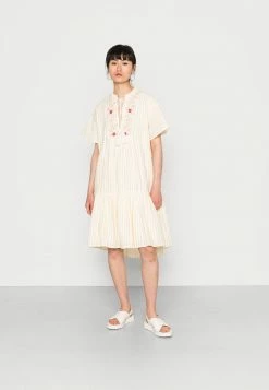 YASYALLO DRESS - Robe De Jour - Light Yellow