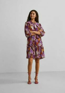 YAS Robe Chemise - Aster Purple