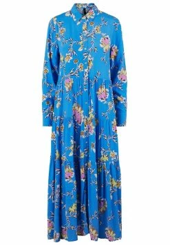 YAS Robe Chemise - Palace Blue