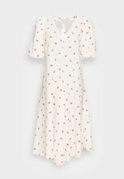 YASSTRAWBA MIDI DRESS - Robe De Jour - Off-white -YAS Soldes Boutique 169329cfd36a48698233835dd8bd822b