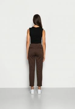 YASAZORI CROPPED PANT - Pantalon Classique - Pinecone/black -YAS Soldes Boutique 1700ce4f746643c5afa02e59135b6a9a