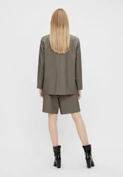 YAS Blazer - Grey Melange -YAS Soldes Boutique 17c1f6433cee4b2097a077e99b0bd87b