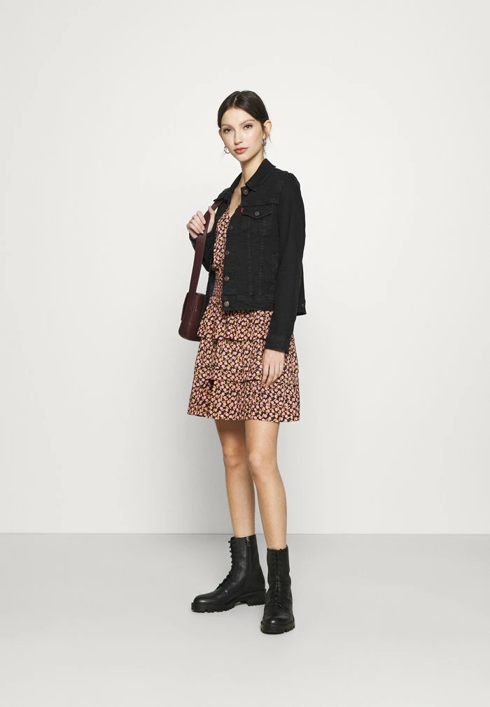 YASNANNA SKIRT - Minijupe - Black/nanna 2 YASNANNA SKIRT - Minijupe - Black/nanna – Image 2