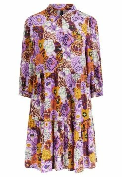 YAS Robe Chemise - Aster Purple -YAS Soldes Boutique 1814562fbf814b70a19f7c27014763d0