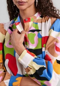 YASCALIX - Robe Chemise - Multicolor 10 YASCALIX - Robe Chemise - Multicolor -YAS Soldes Boutique 184ca2051fdb4f5284f19b040d9b935f