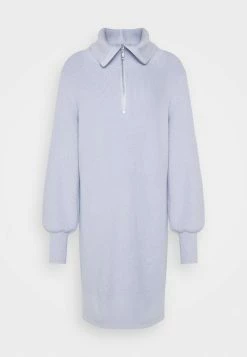 YAS Robe Pull - Icelandic Blue -YAS Soldes Boutique 189ac0d6ff324e06ae3b22d4ab653080