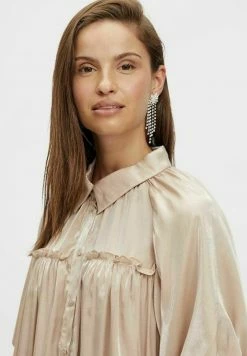 YAS Robe Chemise - Rose Smoke -YAS Soldes Boutique 1a271709d8b84eb2bc848023d29a3a9d