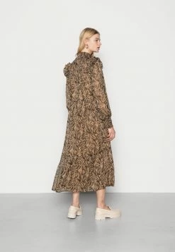 YASNINNO LONG DRESS - Robe De Jour - Brown 7 YASNINNO LONG DRESS - Robe De Jour - Brown -YAS Soldes Boutique 1af00cf2f2b742198e7157ac904d96c0