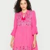 YAS CHELLA TUNIC DRESS - Robe De Jour - Fandango Pink