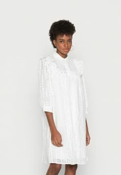YASUSSI SHIRT DRESS - Robe De Jour - Star White