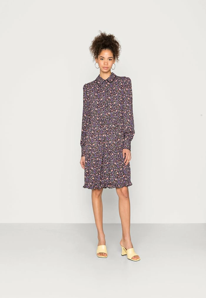 YASADIRA LS DRESS - Robe De Jour - Black 1 YASADIRA LS DRESS - Robe De Jour - Black