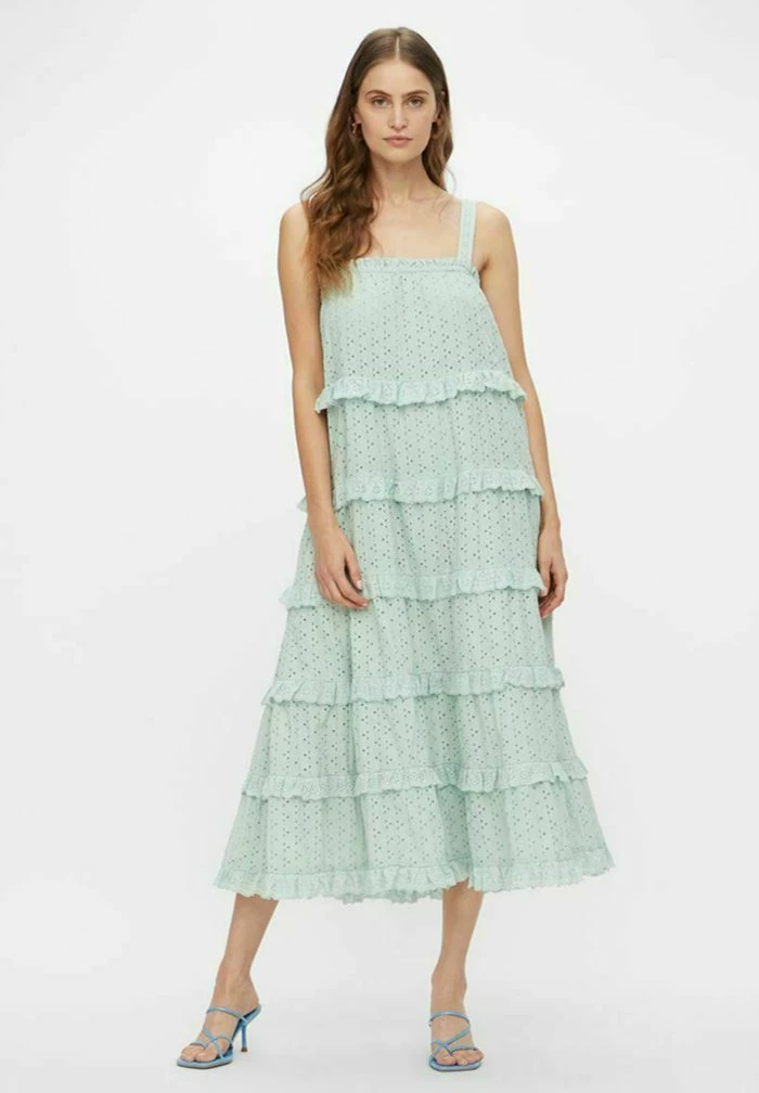 YAS Robe De Jour - Silt Green 1 YAS Robe De Jour - Silt Green