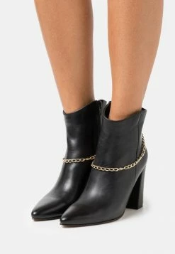 YAS Bottines à Talons Hauts - Black