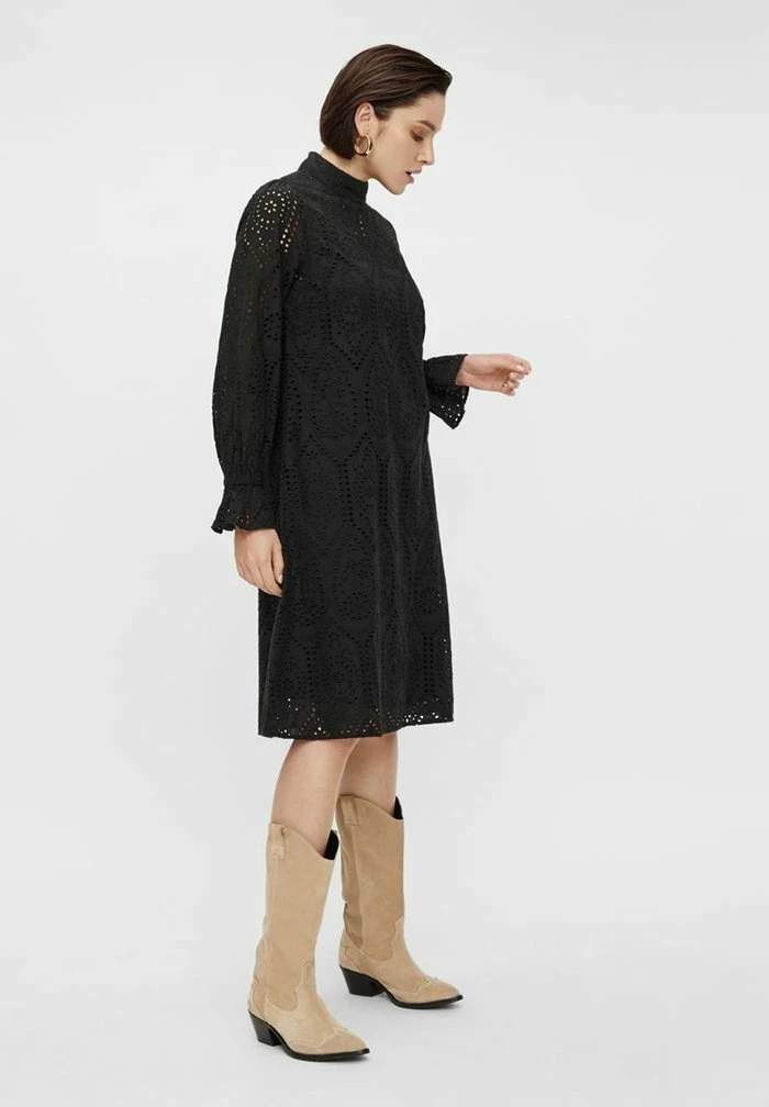 YAS Robe De Jour - Black 4 YAS Robe De Jour - Black – Image 4