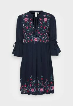 YAS CHELLA TUNIC DRESS - Robe De Jour - Navy Blazer -YAS Soldes Boutique 1d79ee24e5c44c67a5651678bdf13e03