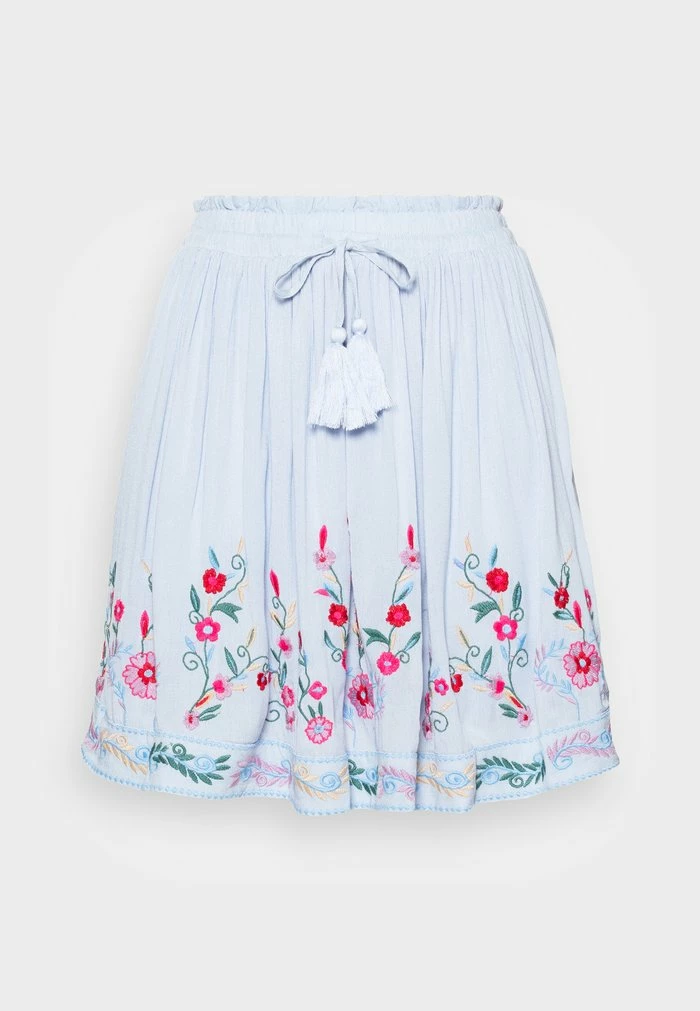 YASCHELLA MINI SKIRT FEST - Minijupe - Kentucky Blue 4 YASCHELLA MINI SKIRT FEST - Minijupe - Kentucky Blue – Image 4