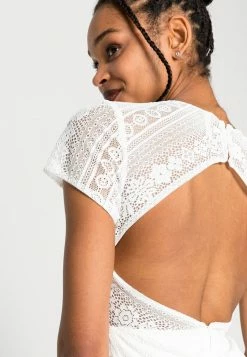 YASROBERTA TRAIN DRESS CELEB - Robe De Cocktail - Star White -YAS Soldes Boutique 1ef3695305164a92be3a999a24d15e8a