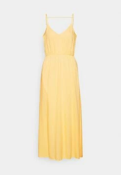 YASSHUMA ANKLE DRESS - Robe Longue - Pale Banana