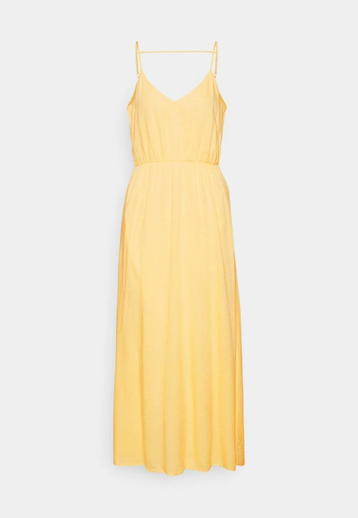 YASSHUMA ANKLE DRESS - Robe Longue - Pale Banana 1 YASSHUMA ANKLE DRESS - Robe Longue - Pale Banana