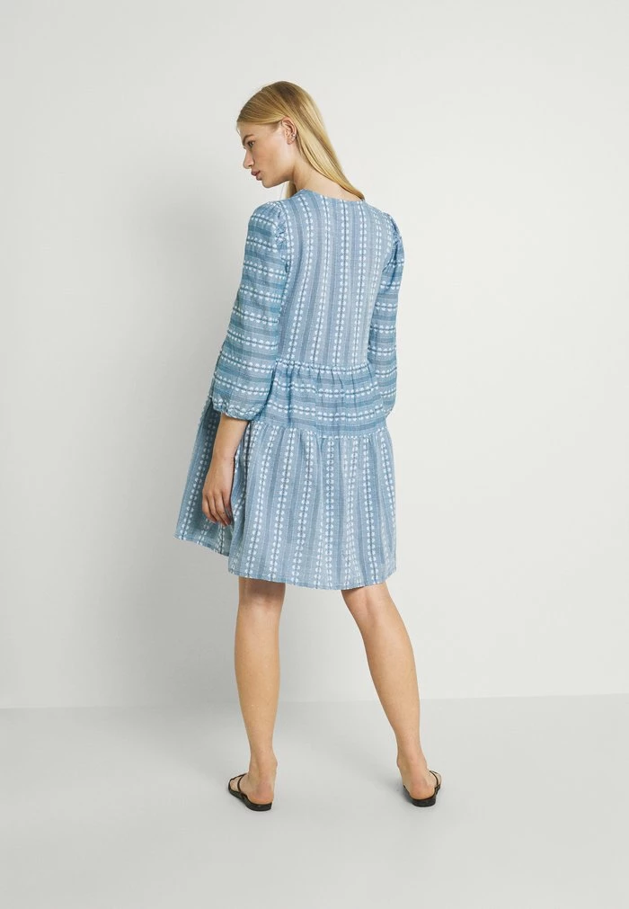 YASPACCA DRESS - Robe De Jour - Cashmere Blue 3 YASPACCA DRESS - Robe De Jour - Cashmere Blue – Image 3