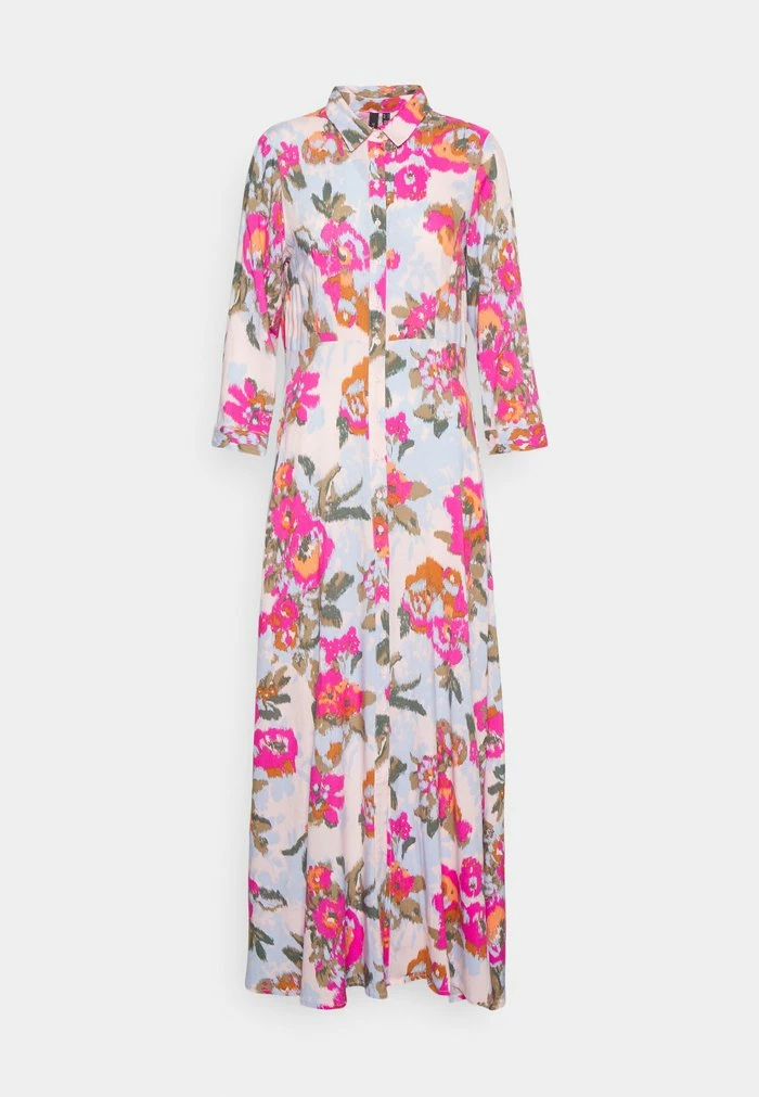 YASSAVANNA LONG SHIRT DRESS - Robe Chemise - Blush 1 YASSAVANNA LONG SHIRT DRESS - Robe Chemise - Blush